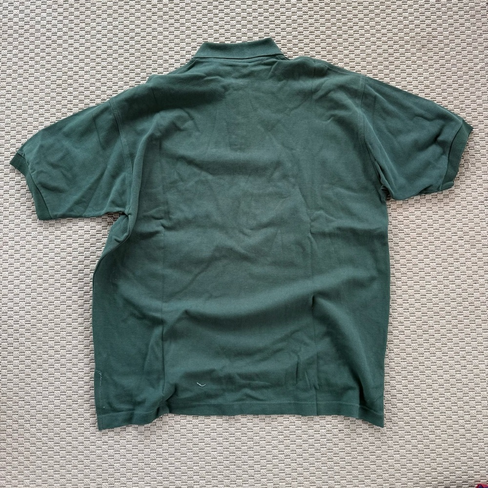 vintage 90s givenchy oversized green polo tee tshirt - Picture 4 of 4